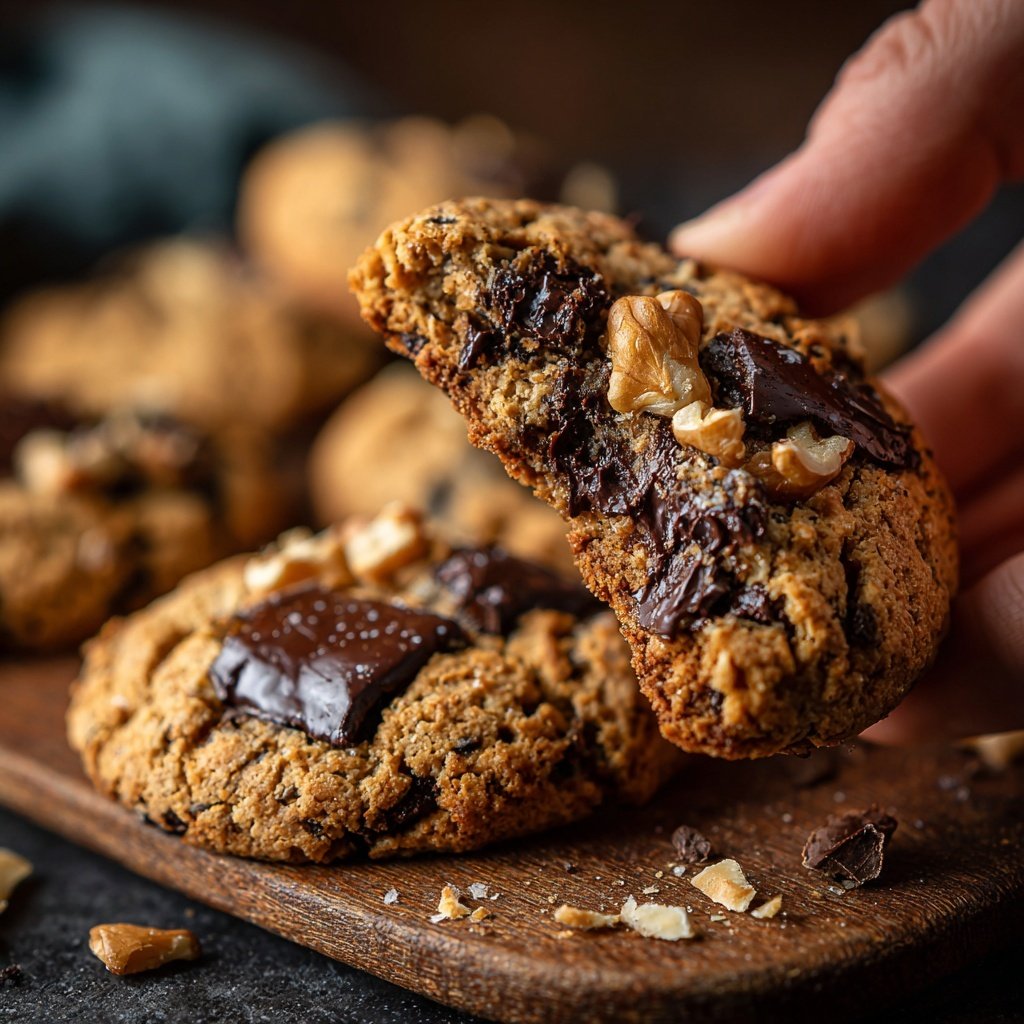 Cookies mit Dinkel und Kakao