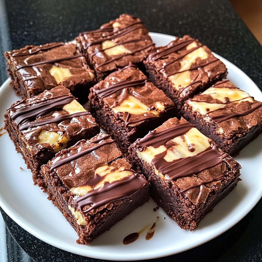 Frischkäse-Brownies