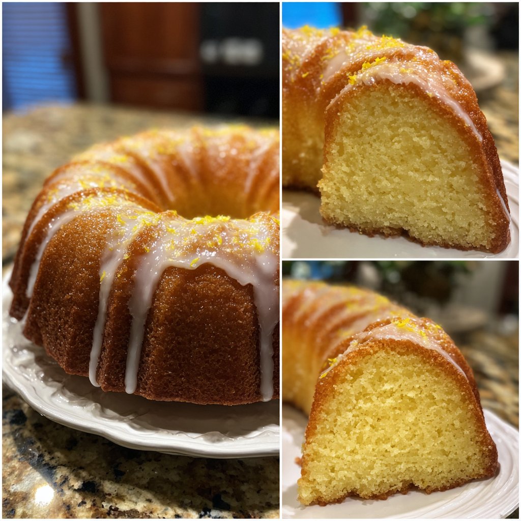 Zitronenkuchen locker und saftig