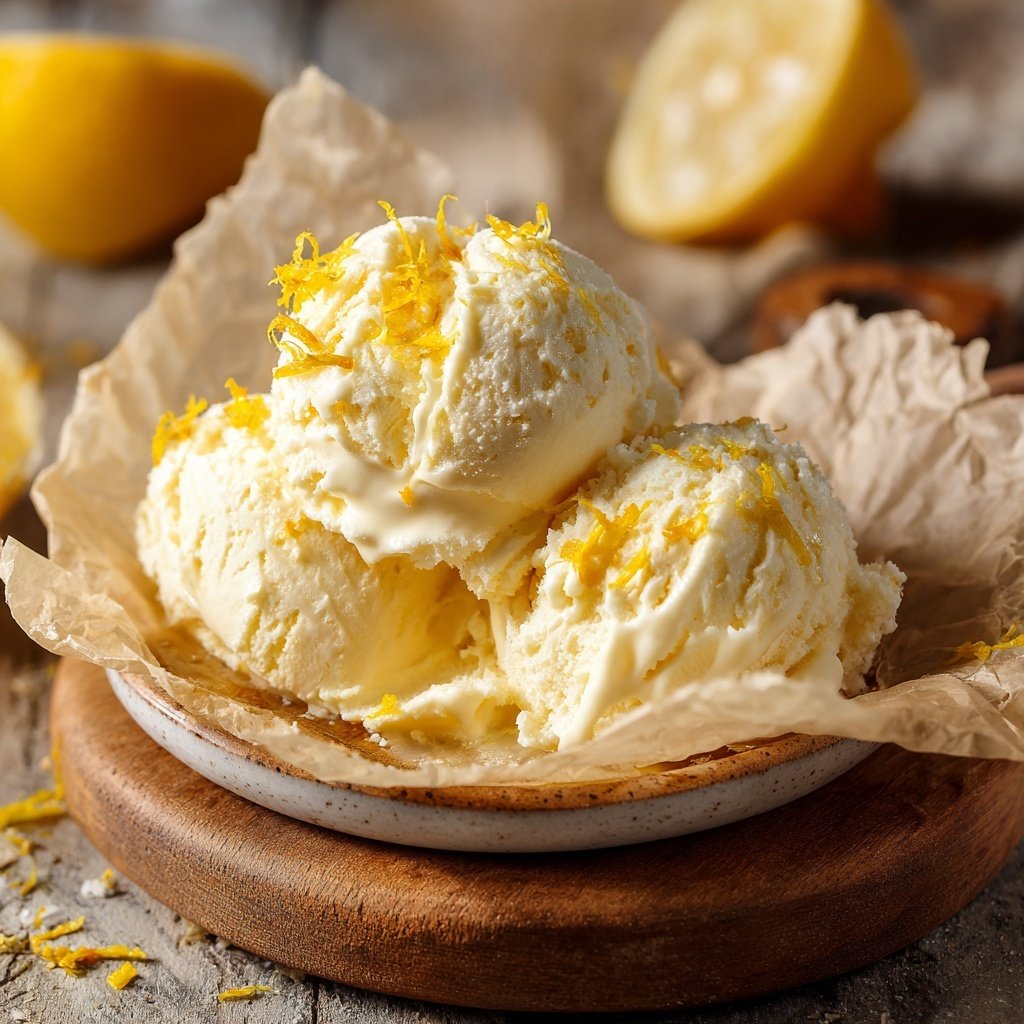 Eis Selber Machen Mit Zitrone