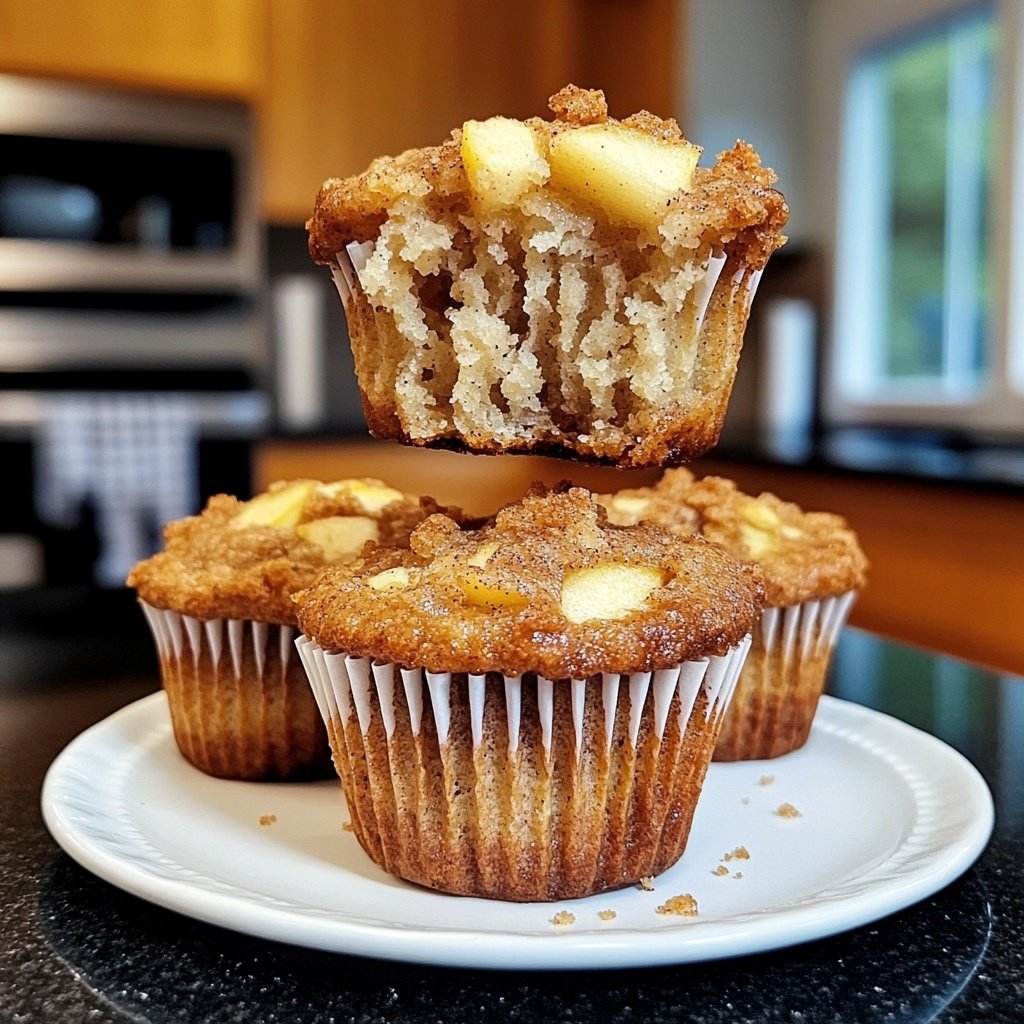Apfel-Zimt-Muffins