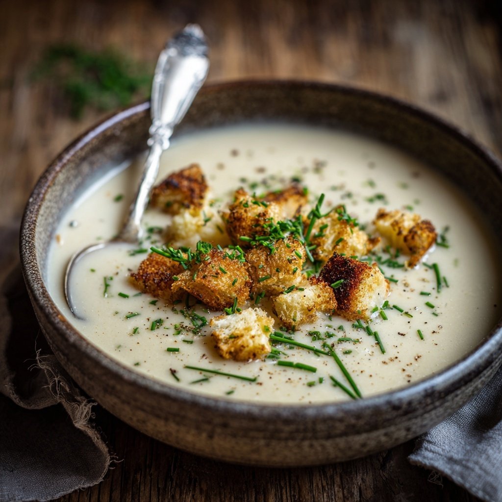 Blumenkohl Suppe Mit Kartoffeln