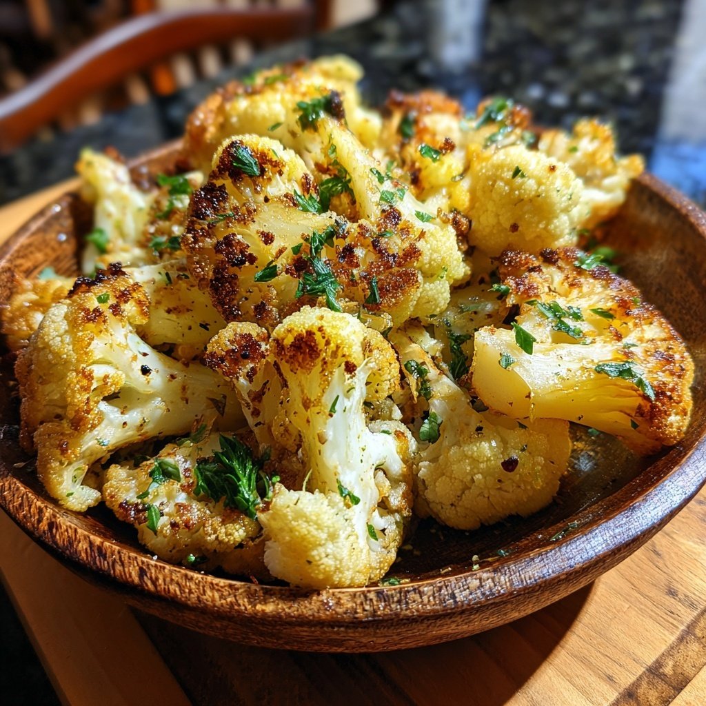 Blumenkohl mit Zitronenöl