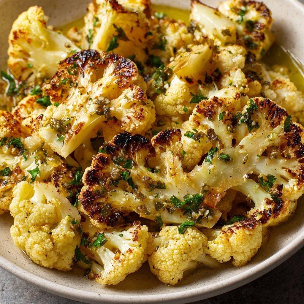 Blumenkohl mit Olivenöl