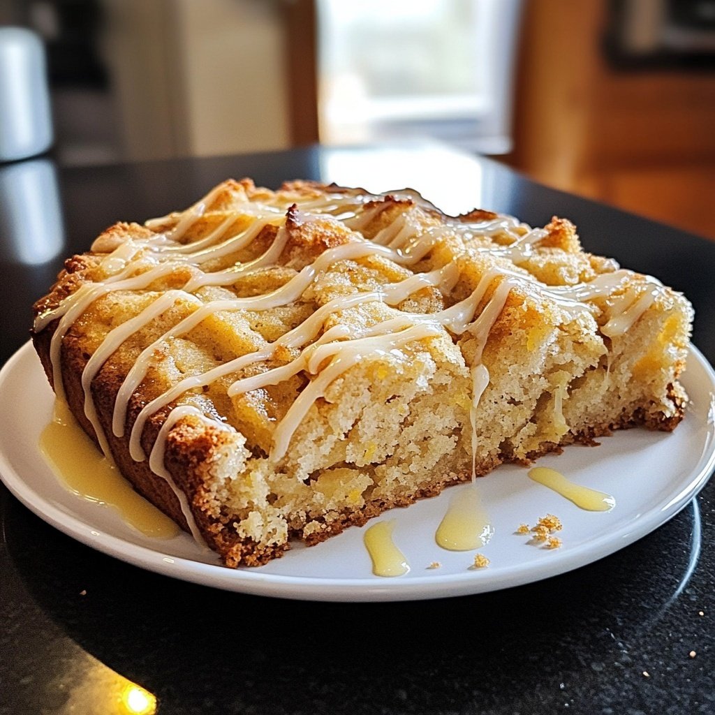 Zitronenkuchen aus wenigen Zutaten