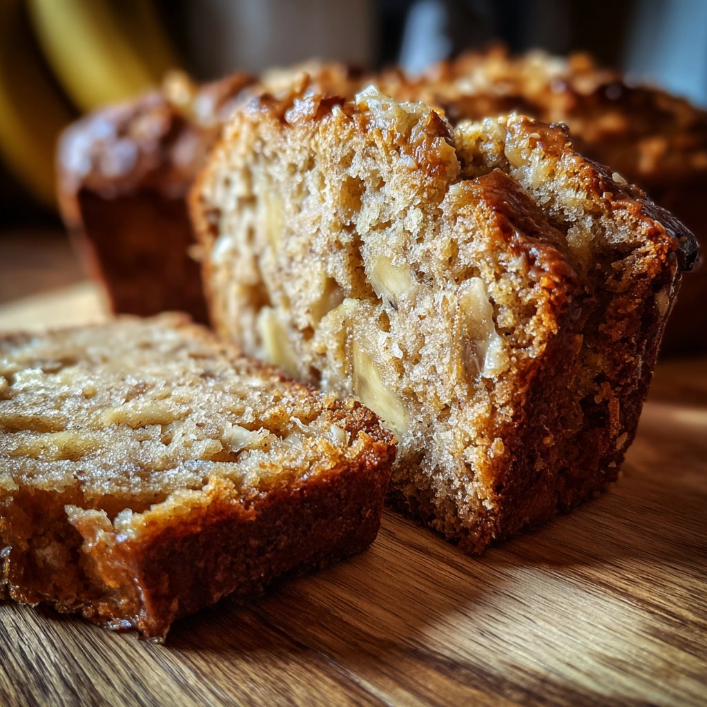 Bananenbrot ohne Zucker