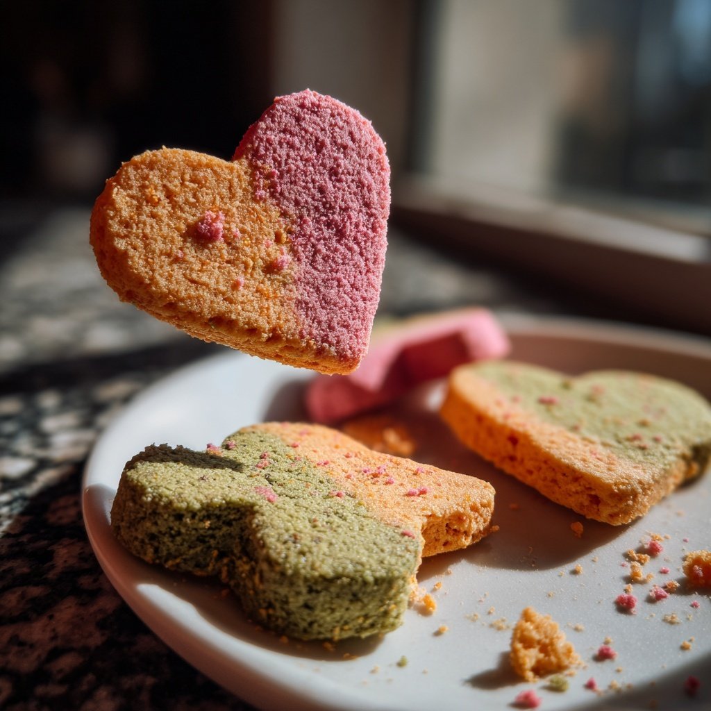 Valentinstag Snacks zum Teilen